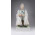Nagyméretű, hibátlan Zsolnay szalonnázó paraszt porcelán figura 32 cm