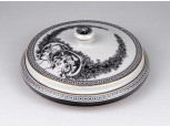 Jurcsák László Hollóházi porcelán bonbonier 12.5 cm