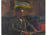 Pálla Jenő (1883-1958) : Olvasó férfi 1932