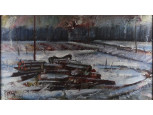 Fodor József : "Mártélyi tél" 