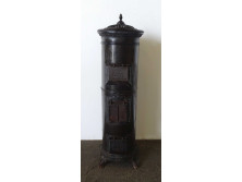 Antik gyönyörű öntöttvas kályha 152 cm