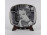 21 karátos arannyal aranyozott Hollóházi Szász Endre porcelán tálka