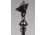 Antik 6 karú, bronz csillár 78 x 75 cm