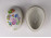 Régi Viktória mintás Herendi porcelán tojás