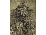 Scultéty Éva (1917-2001) : "Orgonavirág"