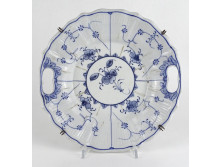 Friedrich Christian Greiner & Söhne XIX. századi porcelán tál