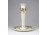Vajszínű pillangós Zsolnay porcelán gyertyatartó 14 cm