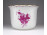 Lila Apponyi mintás Herendi porcelán kaspó 9.5 cm