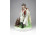 Régi Zsolnay porcelán furulyázó juhász 23 cm