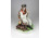 Régi Zsolnay porcelán furulyázó juhász 23 cm