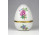 Eton mintás Herendi porcelán tojás 10 cm