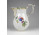 Antik Viktória mintás Herendi porcelán kiöntő kis kancsó 13.8 cm