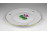 Régi virágmintás Herendi porcelán süteményes tányér 16.7 cm