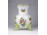 Háromlábú pillangó mintás Herendi porcelán váza 16 cm 