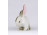 Régi Zsolnay porcelán nyúl nyuszi figura