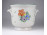 Herendi virágmintás porcelán kaspó 13 cm