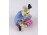 Kínai kislány madárral Herendi porcelán figura 8.5 cm