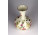 Régi pillangós vajszínű Zsolnay porcelán váza 14.6 cm