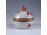 Kisméretű Apponyi mintás rózsás Herendi porcelán bonbonier 7.5 cm