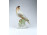 Régi nagyméretű Herendi porcelán madár szajkó figura 19.7 cm