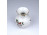 Különleges RITKA Rothschild mintás Herendi porcelán kis váza ibolyaváza 6.6 cm