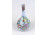 Ritka kék színű pekingi páva (Paon de Peking) mintás Herendi porcelán váza 13 cm 