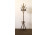 Antik osztrák bauhaus art deco réz álló fogas NAGYON RITKA 213 cm