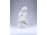 Szoptató anya gyermekével - festetlen biszkvit Herendi porcelán figura 19.5 cm
