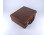 Antik kisméretű krokodilbőr bőrönd vulcanfiber 10.5 x 25 x 29.5 cm 