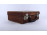 Antik kisméretű krokodilbőr bőrönd vulcanfiber 10.5 x 25 x 29.5 cm 