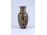 Antik ritka lovas japán Satsuma porcelán váza 15.3 cm