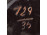 Nagyméretű fém peremes vásárhelyi mázas kerámia váza ~1930