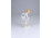 Régi Hollóházi porcelán balerina figura 13.7 cm